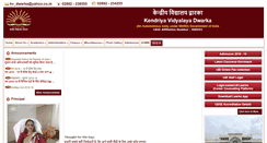 Desktop Screenshot of kvdwarka.org